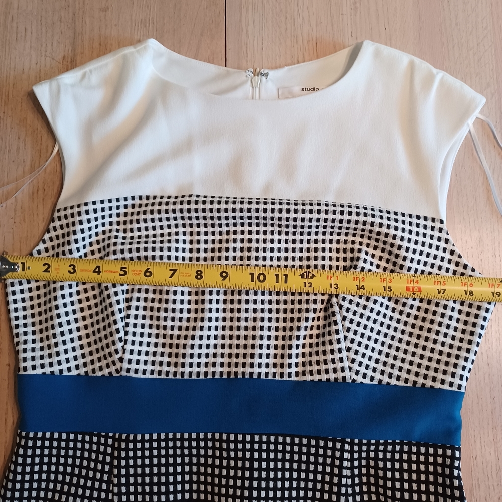 STUDIO ONE SLEEVELESS DRESS SIZE 14P - Picture 10 of 13